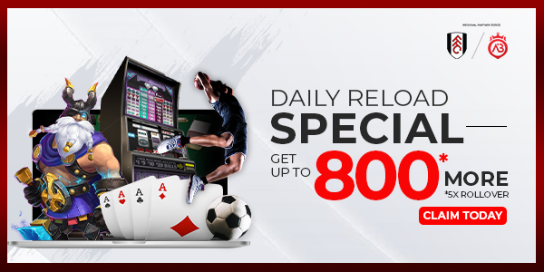 Daily Reload Bonus Singapore Casino Online